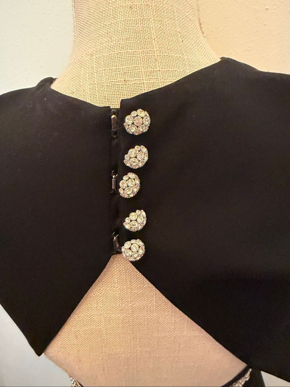 Sherri Hill 50646 dress cap sleeve and crystal belt Size 4 - Picture 9 of 13